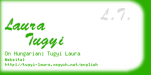 laura tugyi business card